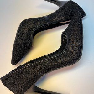 Jessica Simpson Praylee2 Black Lace effect Heels